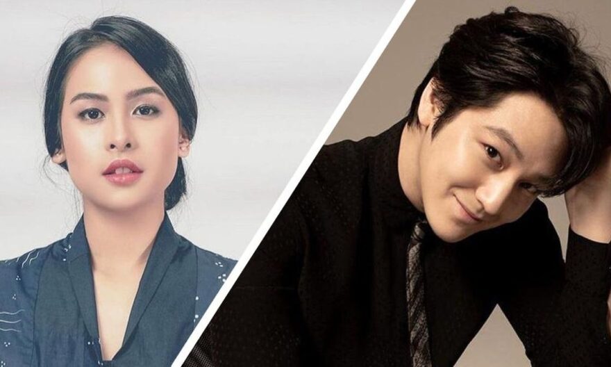 Maudy Ayunda dan Kim Bum