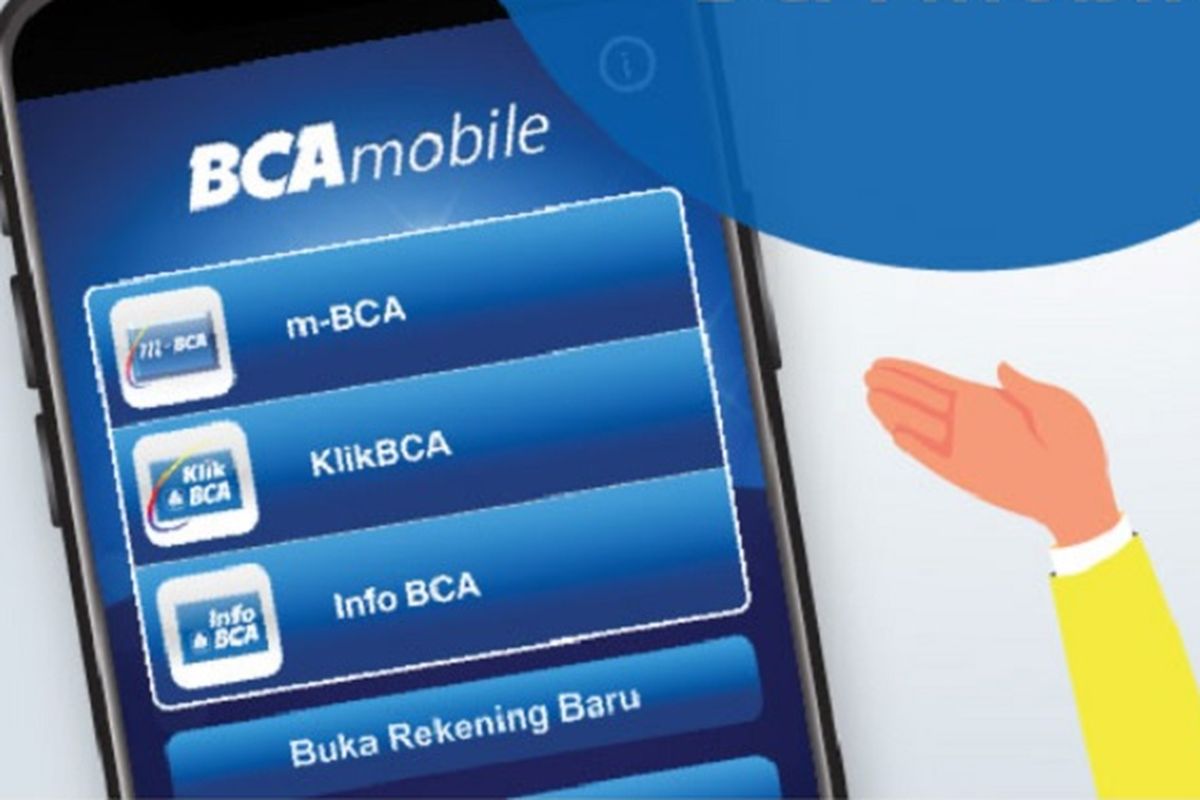 cara menghapus daftar transfer di BCA Mobile