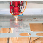 Laser cutting metal