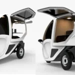 Motor listrik roda tiga