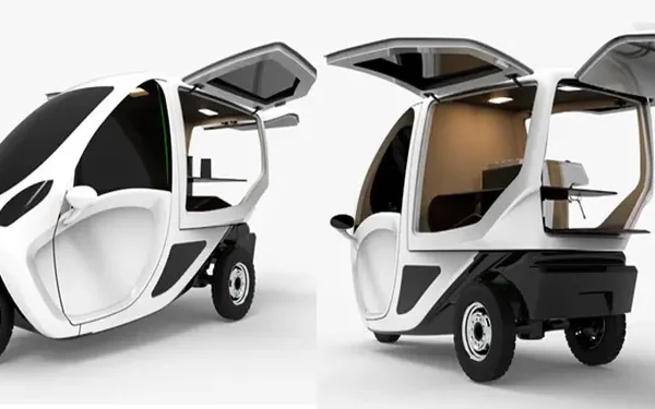 Motor listrik roda tiga